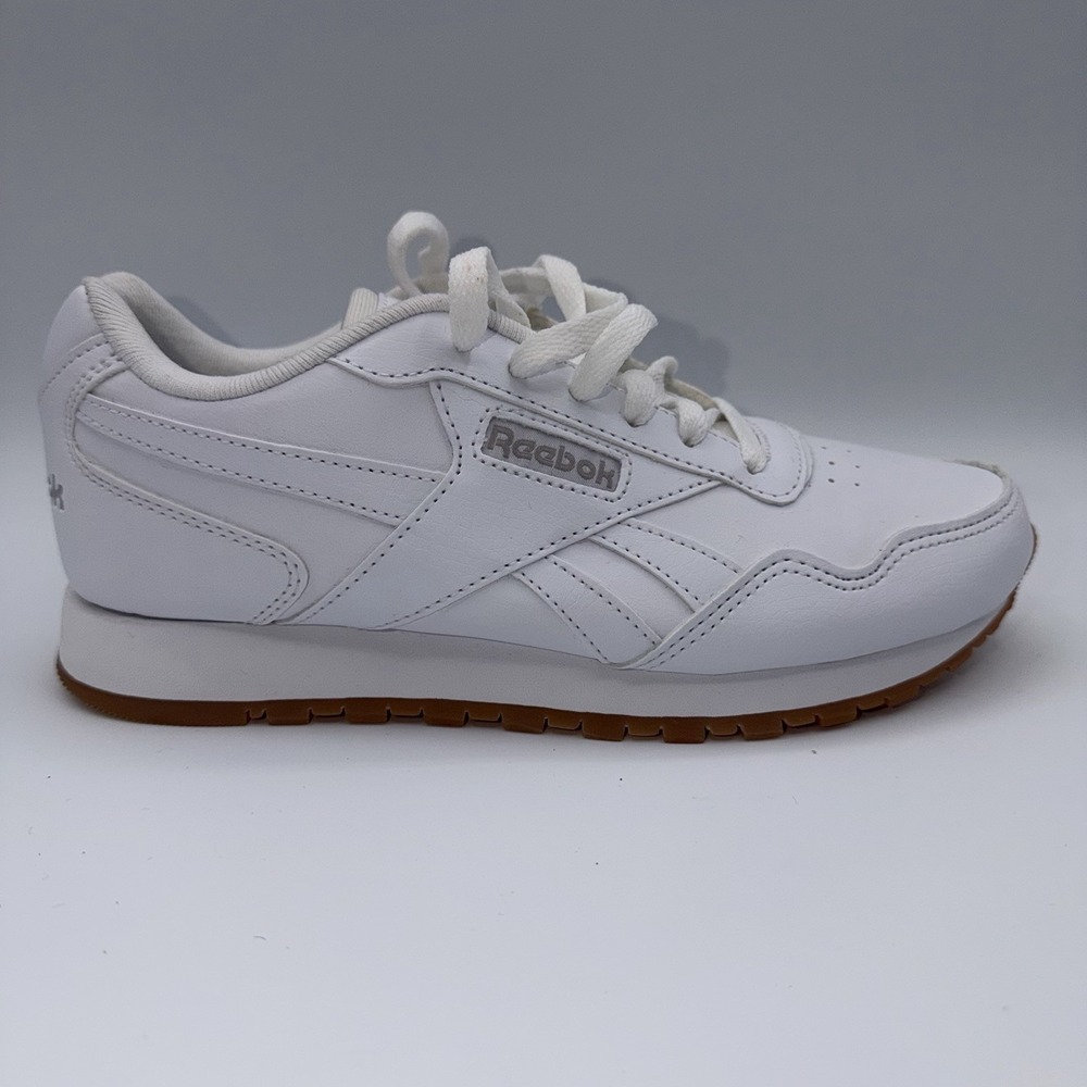 Reebok Classic Harman Run Shoes Womens Size 7 White Distinct Gum Rubber Sole